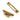 From The Anvil's Aged Brass Locking Brompton Fastener; #finish_aged-brass