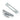 From The Anvil's Polished Chrome Locking Brompton Fastener; #finish_polished-chrome