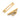From The Anvil's Polished Brass Locking Brompton Fastener; #finish_polished-brass