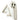 From The Anvil's Polished Nickel Night-Vent Locking Brompton Fastener; #finish_polished-nickel