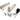 From The Anvil's Polished Nickel Night-Vent Locking Brompton Fastener; #finish_polished-nickel