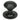 Aged Bronze Round Centre Door Knob; #finish_aged-bronze
