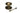 Burnished Brass Art Deco Centre Door Knob; #finish_burnished-brass