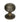 Burnished Brass Beehive Centre Door Knob; #finish_burnished-brass