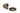 Burnished Brass Round Centre Door Knob; #finish_burnished-brass