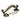Burnished Brass Doctors Door Knocker; #finish_burnished-brass