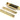 From The Anvil's Polished Brass ½" Rebate Kit for Sash Lock; #finish_polished-brass