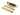 From The Anvil's Polished Brass ½" Rebate Kit for Sash Lock; #finish_polished-brass