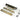 From The Anvil's Aged Brass ½" Rebate Kit for Sash Lock; #finish_aged-brass