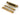 From The Anvil's Satin Brass ½" Rebate Kit for Sash Lock; #finish_satin-brass