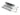 From The Anvil's Satin Chrome ½" Rebate Kit for Sash Lock; #finish_satin-chrome