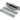From The Anvil's Satin Chrome ½" Rebate Kit for Sash Lock; #finish_satin-chrome