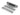 From The Anvil's Satin Chrome ½" Rebate Kit for Sash Lock; #finish_satin-chrome
