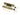 From The Anvil's Satin Brass ½" Rebate Kit for Dead Lock; #finish_satin-brass