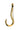 Aged Brass Anchor Coat Hook; #finish_aged-brass