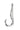 Polished Chrome Anchor Coat Hook; #finish_polished-chrome