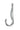 Satin Chrome Anchor Coat Hook; #finish_satin-chrome