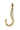 Satin Brass Anchor Coat Hook; #finish_satin-brass