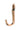 Polished Bronze Traditional Coat Hook; #finish_polished-bronze