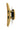 Aged Brass Marine Cleat Hook; #finish_aged-brass