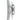 Satin Chrome Marine Cleat Hook; #finish_satin-chrome