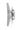 Satin Chrome Marine Cleat Hook; #finish_satin-chrome
