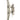 Polished Nickel Marine Cleat Hook; #finish_polished-nickel
