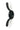 Matt Black Newbury Cleat Hook; #finish_matt-black