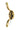 Aged Brass Newbury Cleat Hook; #finish_aged-brass