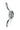 Polished Chrome Newbury Cleat Hook; #finish_polished-chrome
