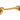 Polished Brass 4" Cabin Hook; #finish_polished-brass