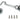 Polished Chrome 4" Cabin Hook; #finish_polished-chrome