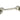 Polished Nickel 4" Cabin Hook; #finish_polished-nickel