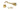 Satin Brass 4" Cabin Hook; #finish_satin-brass