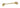 Satin Brass 6" Cabin Hook; #finish_satin-brass