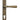 Burnished Brass Newbury Slimline Lever Espag. Lock Set; #finish_burnished-brass