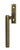 Burnished Brass Brompton Espag - LH; #finish_burnished-brass