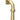 Satin Brass Reeded Espag - RH; #finish_satin-brass