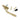Satin Brass Reeded Espag - LH; #finish_satin-brass