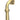 Satin Brass Reeded Espag - LH; #finish_satin-brass