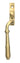 Satin Brass Reeded Espag - LH; #finish_satin-brass
