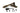 Burnished Brass Locking Reeded Fastener; #finish_burnished-brass