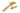 Polished Brass Night-Vent Locking Reeded Fastener; #finish_polished-brass