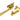 Polished Brass Night-Vent Locking Reeded Fastener; #finish_polished-brass