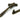 Burnished Brass Night-Vent Locking Reeded Fastener; #finish_burnished-brass