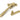 Satin Brass Night-Vent Locking Reeded Fastener; #finish_satin-brass