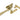 Satin Brass Night-Vent Locking Reeded Fastener; #finish_satin-brass