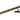 Burnished Brass 12" Brompton Stay; #finish_burnished-brass