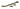 Burnished Brass 10" Newbury Stay; #finish_burnished-brass