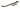 Burnished Brass 12" Newbury Stay; #finish_burnished-brass